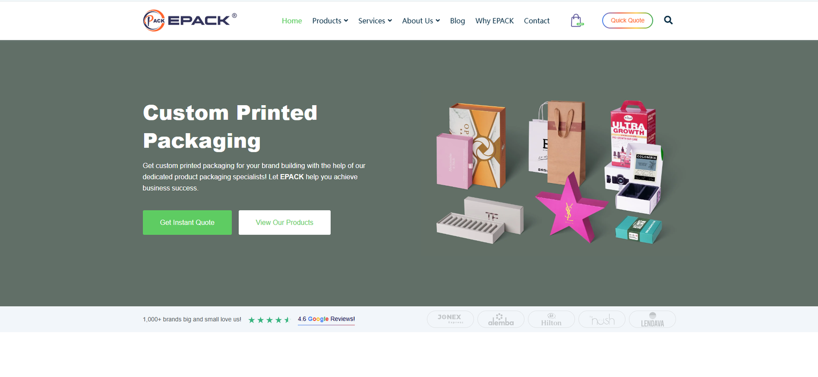 ePackPrinting: Custom Paper Bags with Logo Wholesale