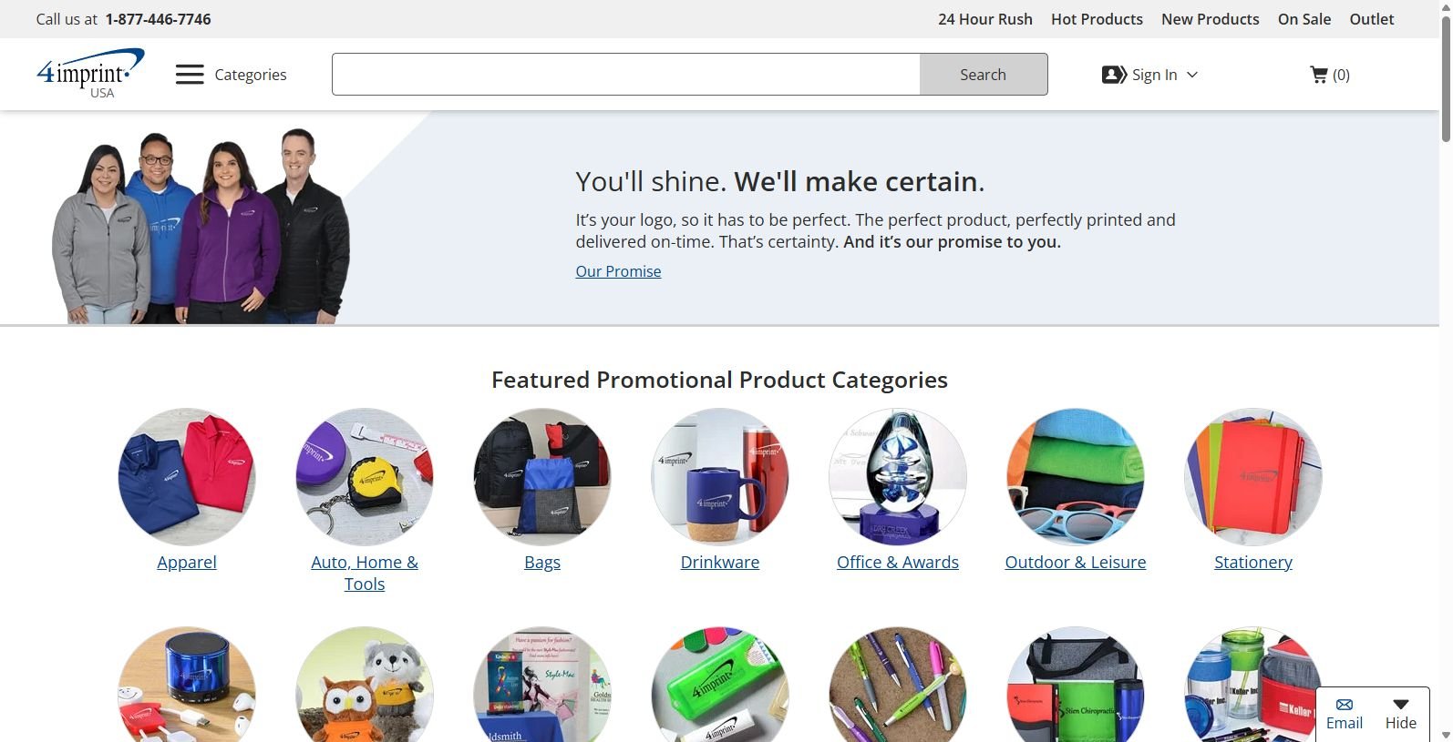 Discover imprint: Your Trusted Partner for Promotional Products