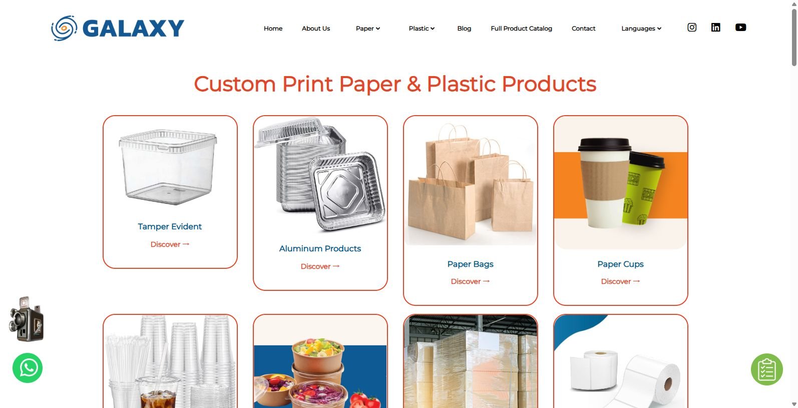 Galaxy Converting Corporation: Leading Paper Bags Manufacturers