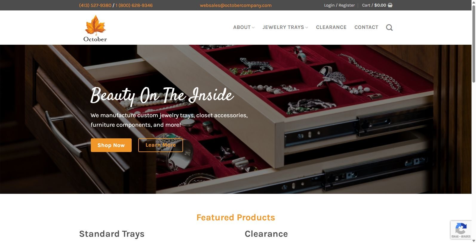 Discover October Company's Excellence in Jewelry Trays