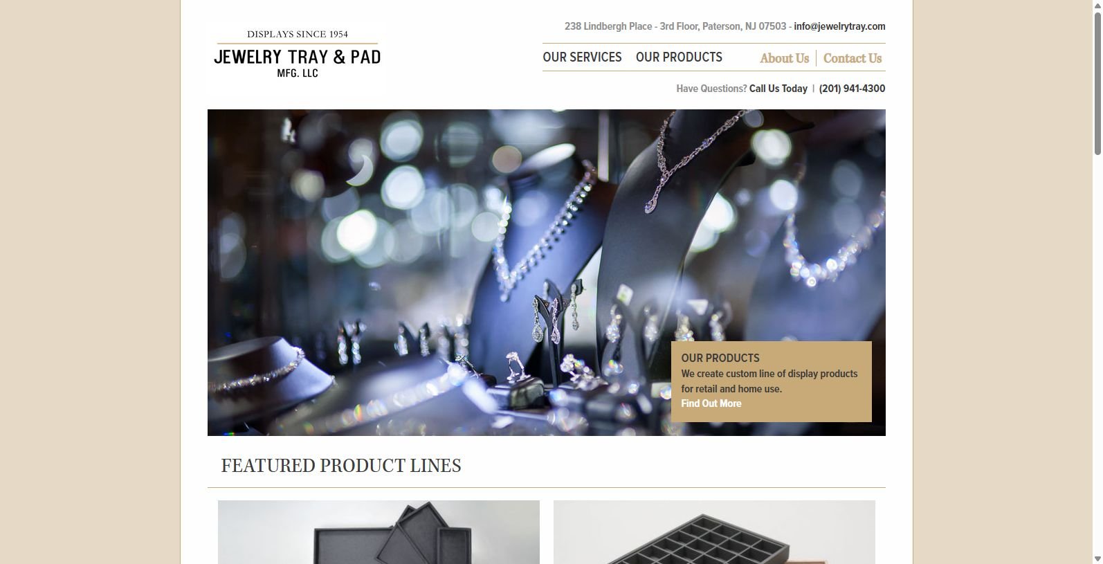 Jewelry Tray & Pad Company: Leaders in Display Solutions