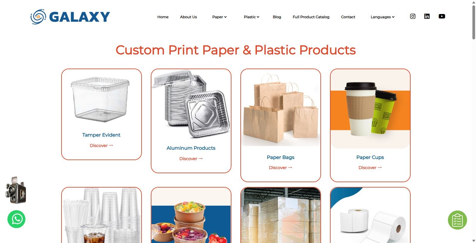 Galaxy Converting Corporation: Leading Paper and Plastic Solutions