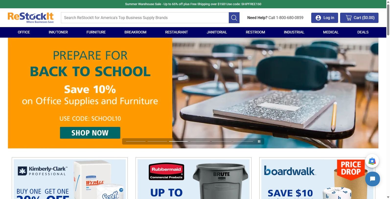 ReStockIt: Your One-Stop Shop for Office and Industrial Supplies ReStockIt: Your One-Stop Shop for Office and Industrial Supplies