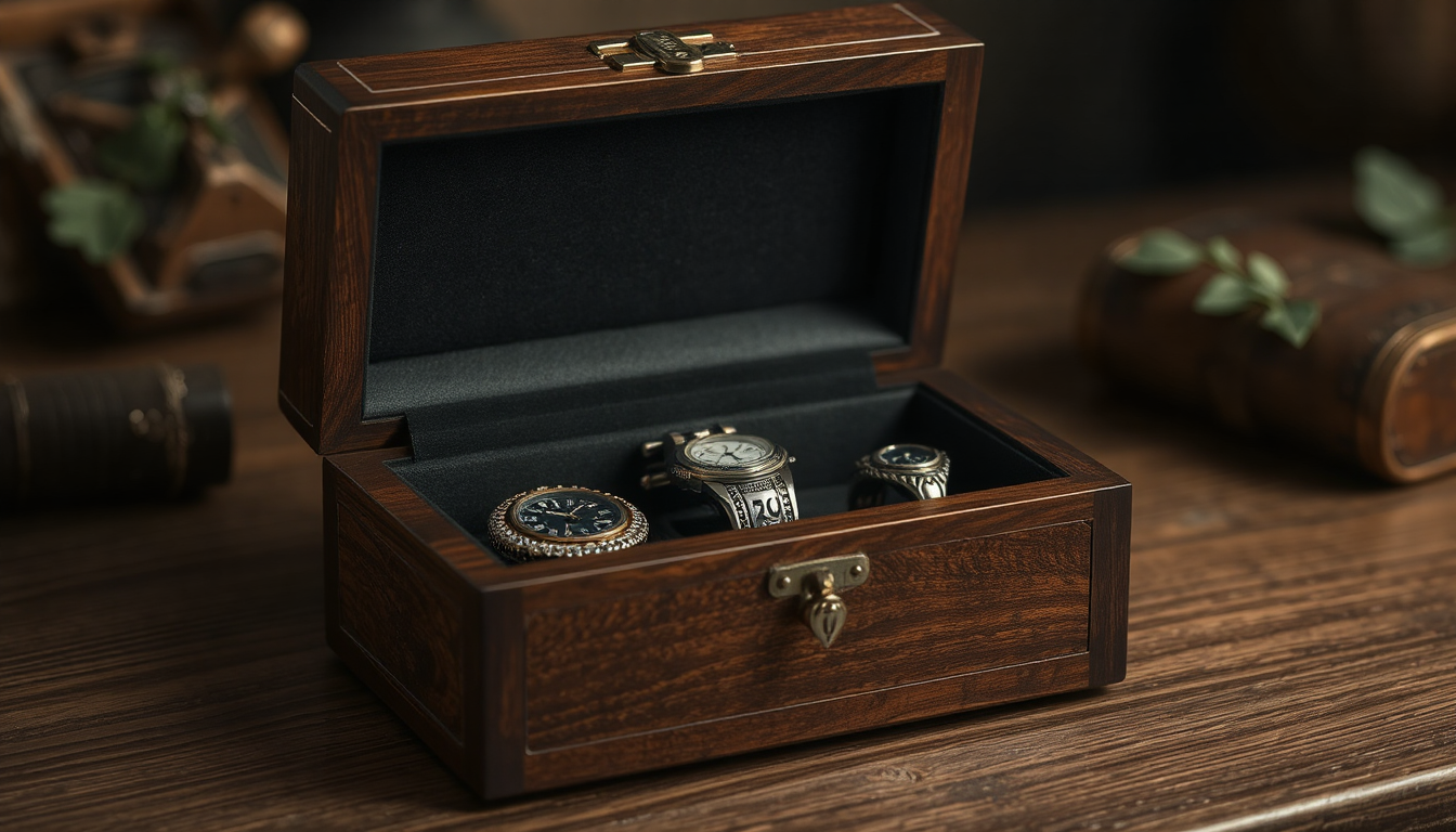 personalized mens jewelry box