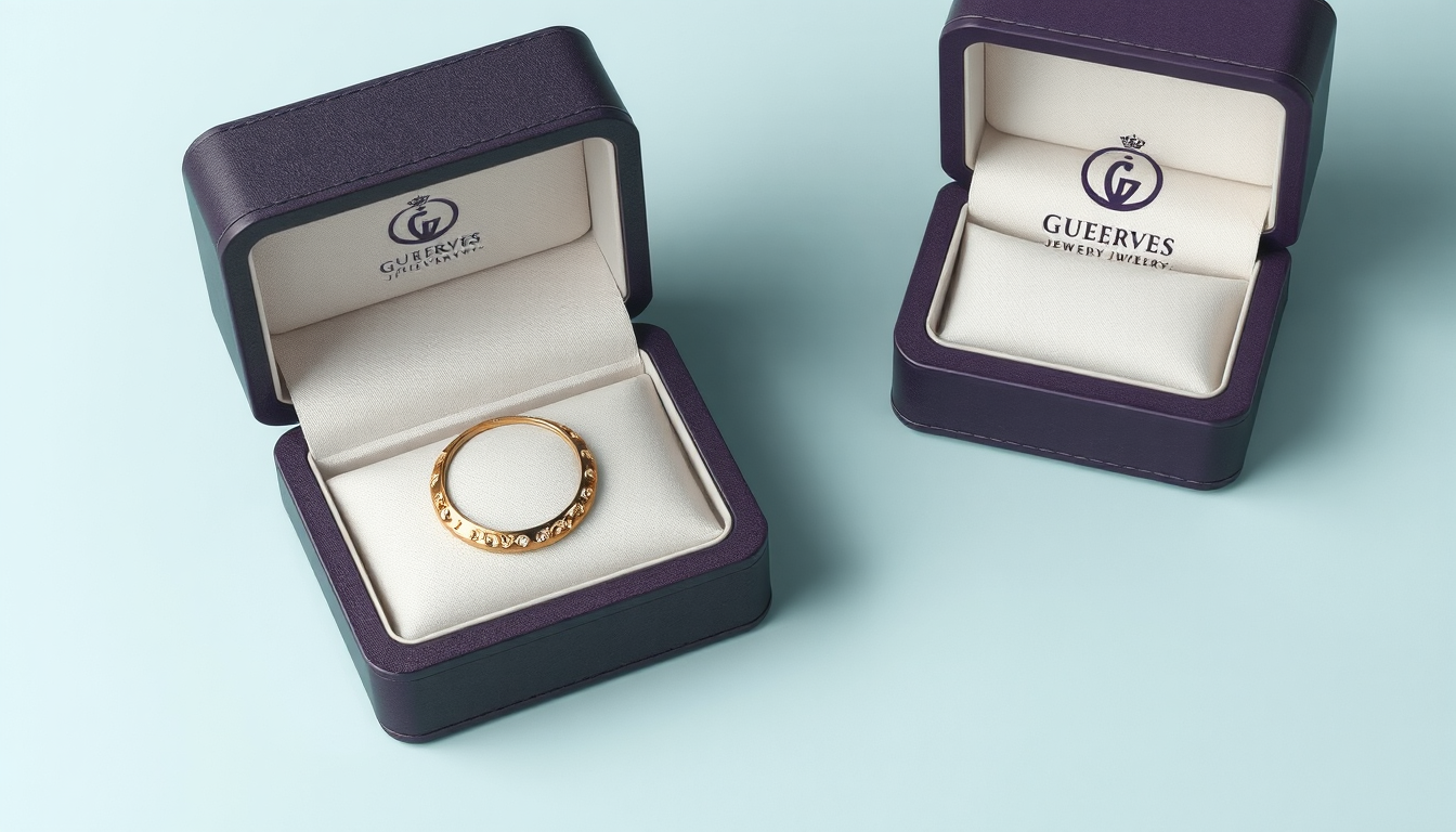 custom jewelry boxes with logo