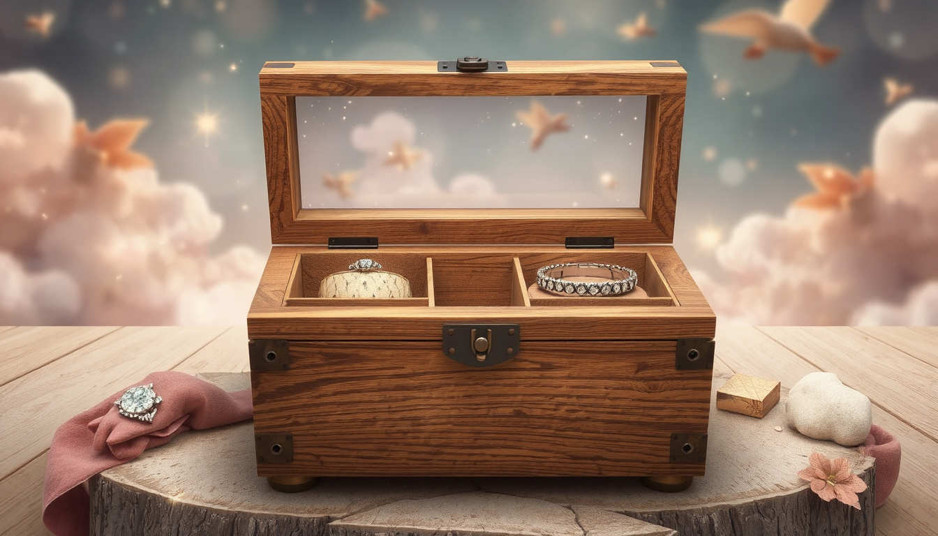 personalized wooden jewelry box