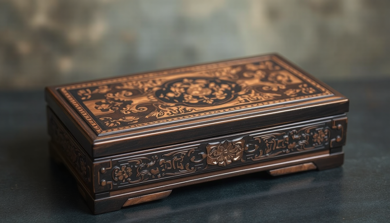 chinese wooden jewelry box