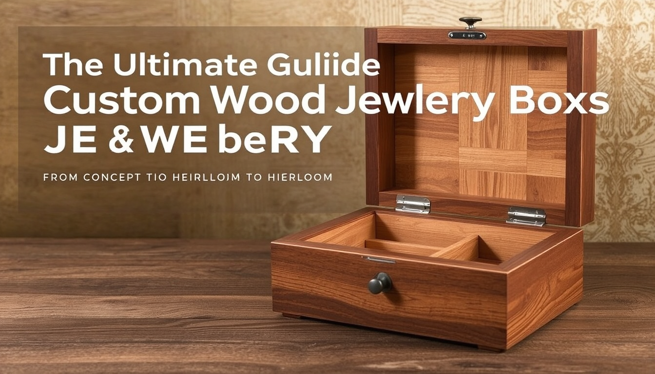 custom wooden jewelry boxes