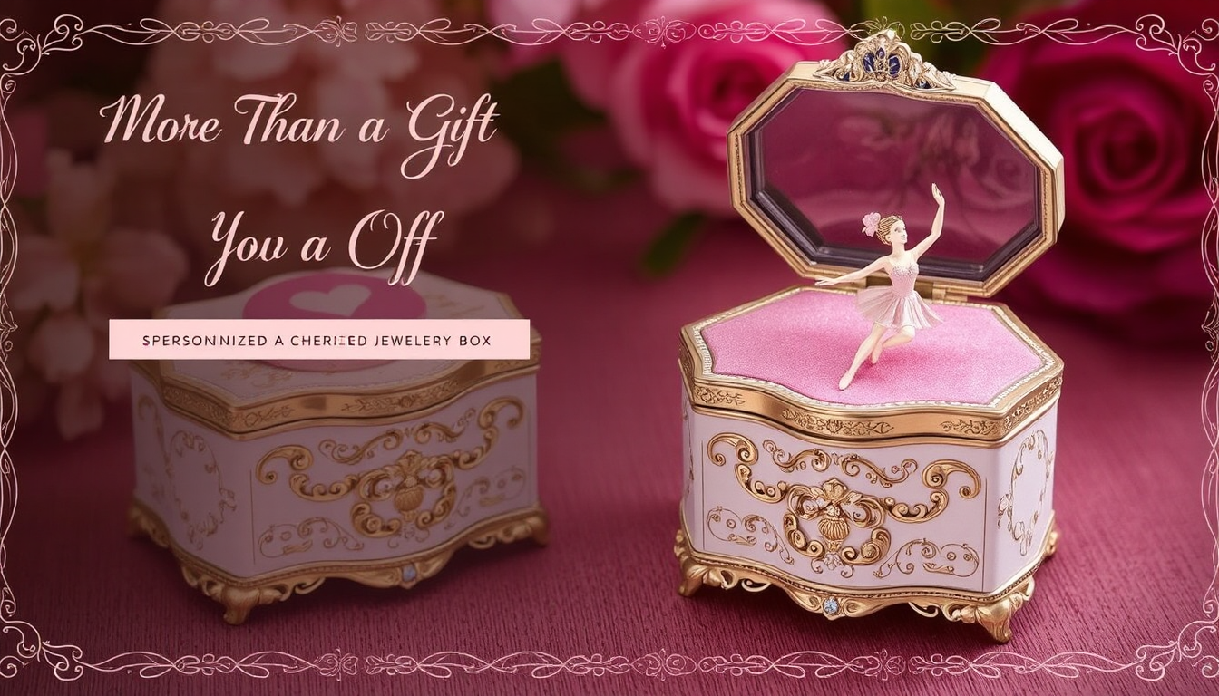 personalized jewelry box ballerina