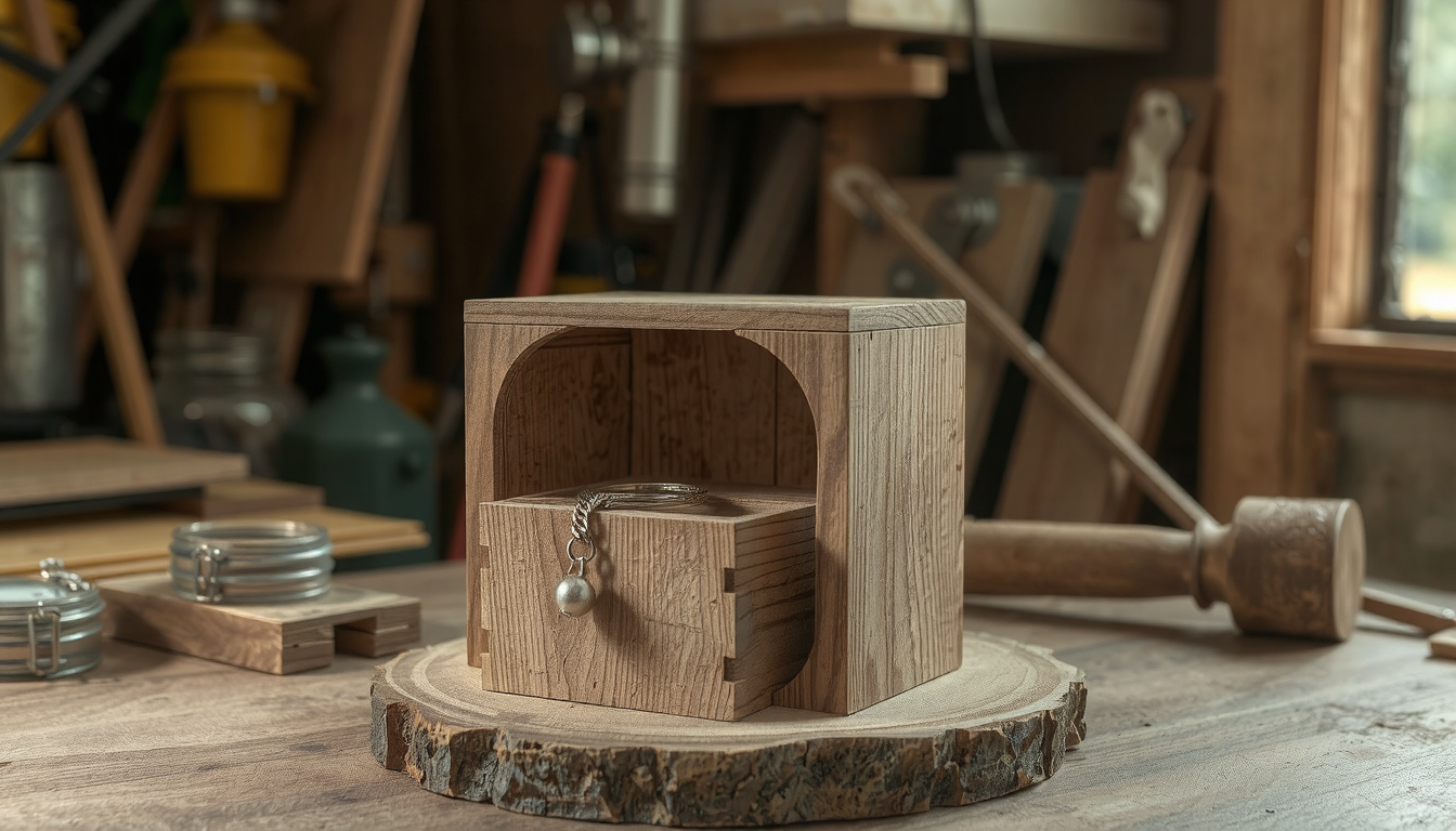 how to make a small jewelry box out of wood