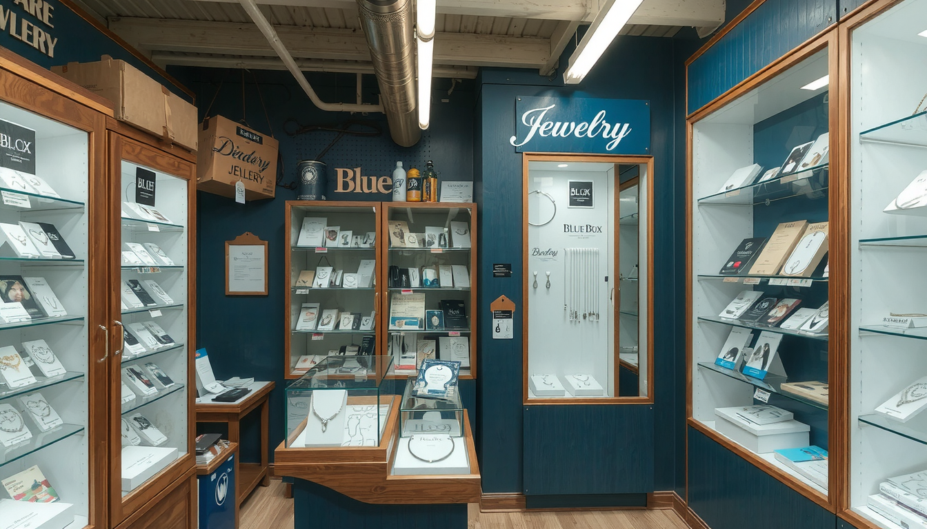 where to buy blue box jewelry in goodwill