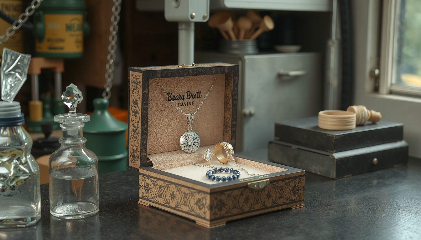 homemade jewelry box design