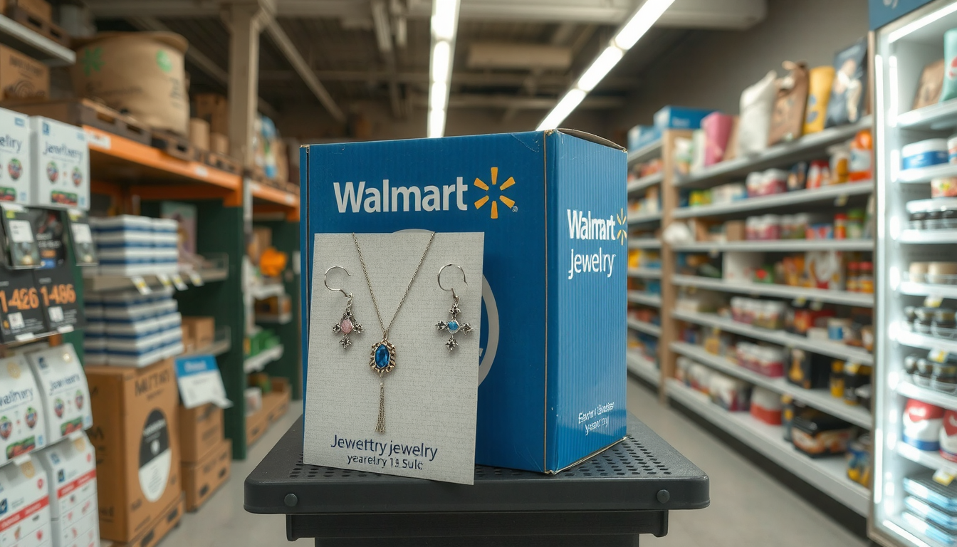 walmart jewelry box in store
