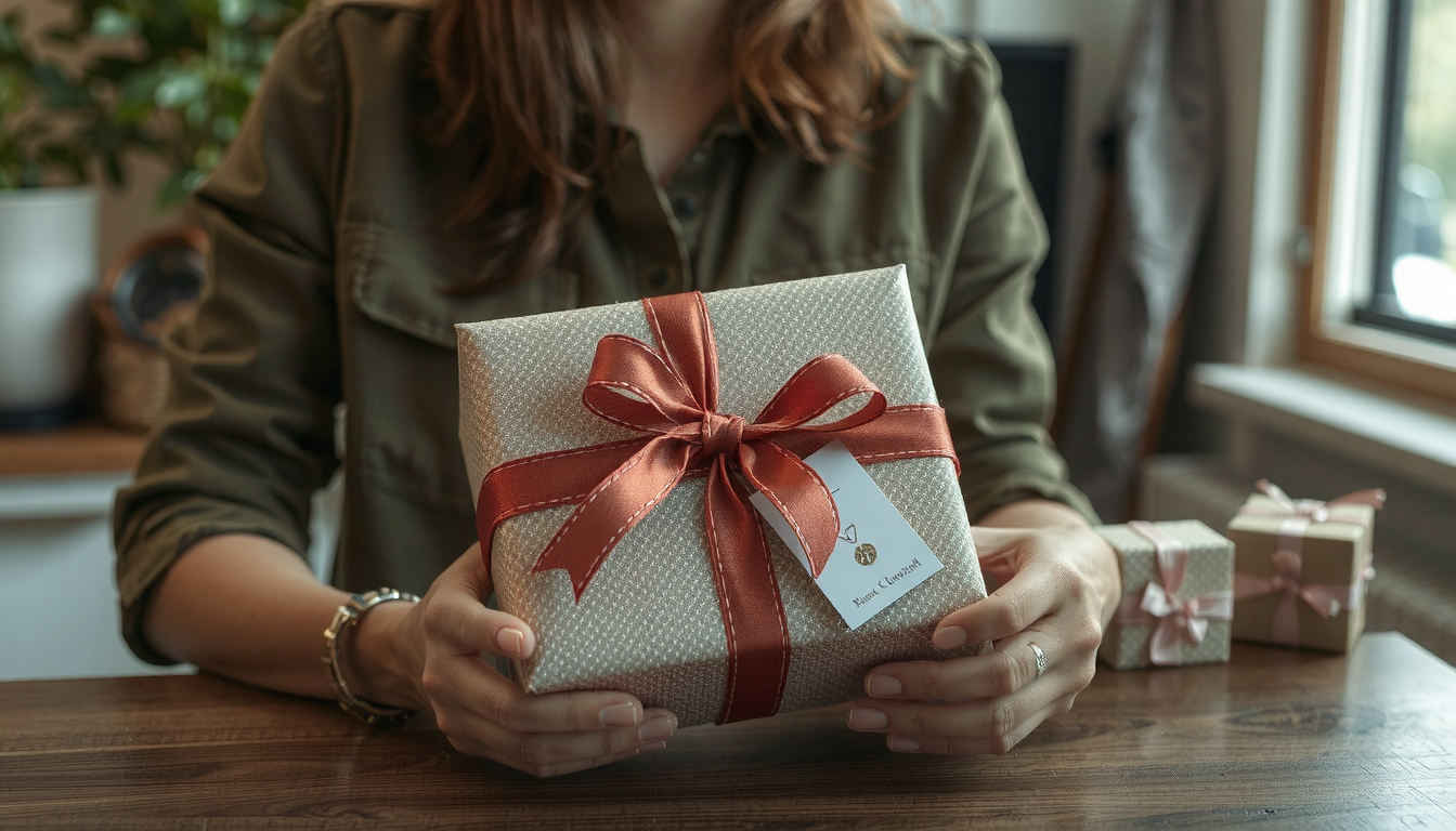 how to gift wrap jewelry without a box