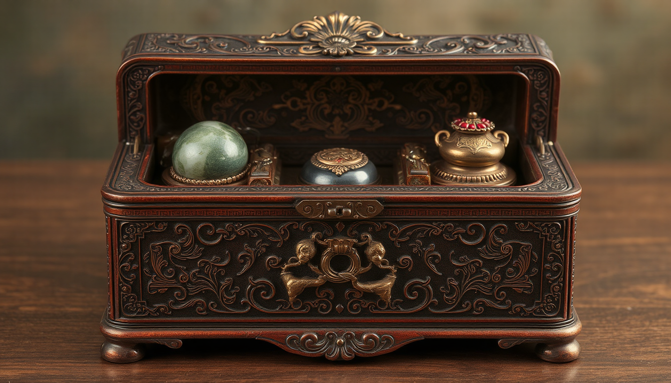antique chinese jewelry box