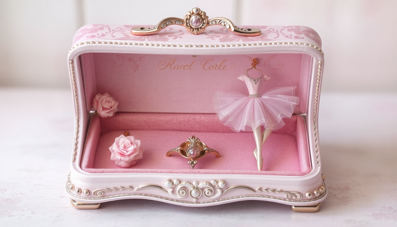 personalized ballerina jewelry box
