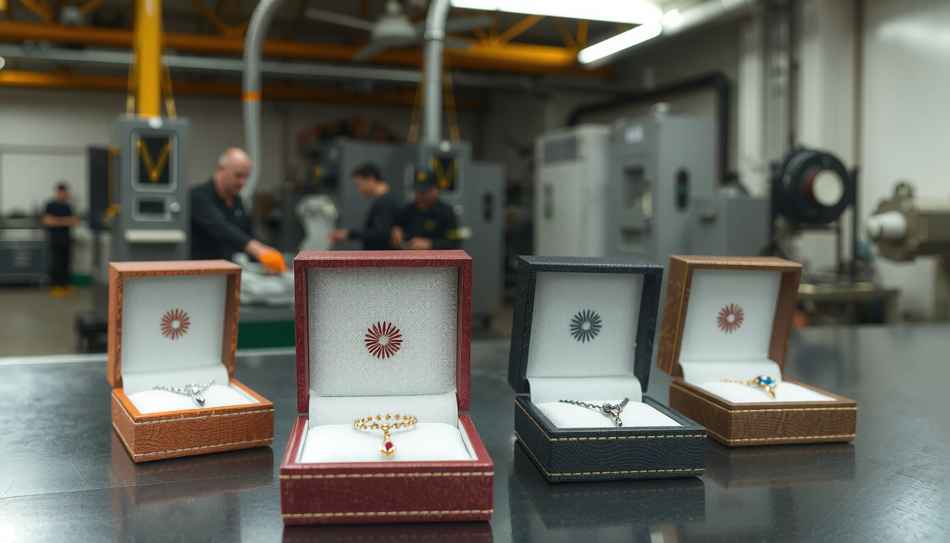 custom logo jewelry boxes