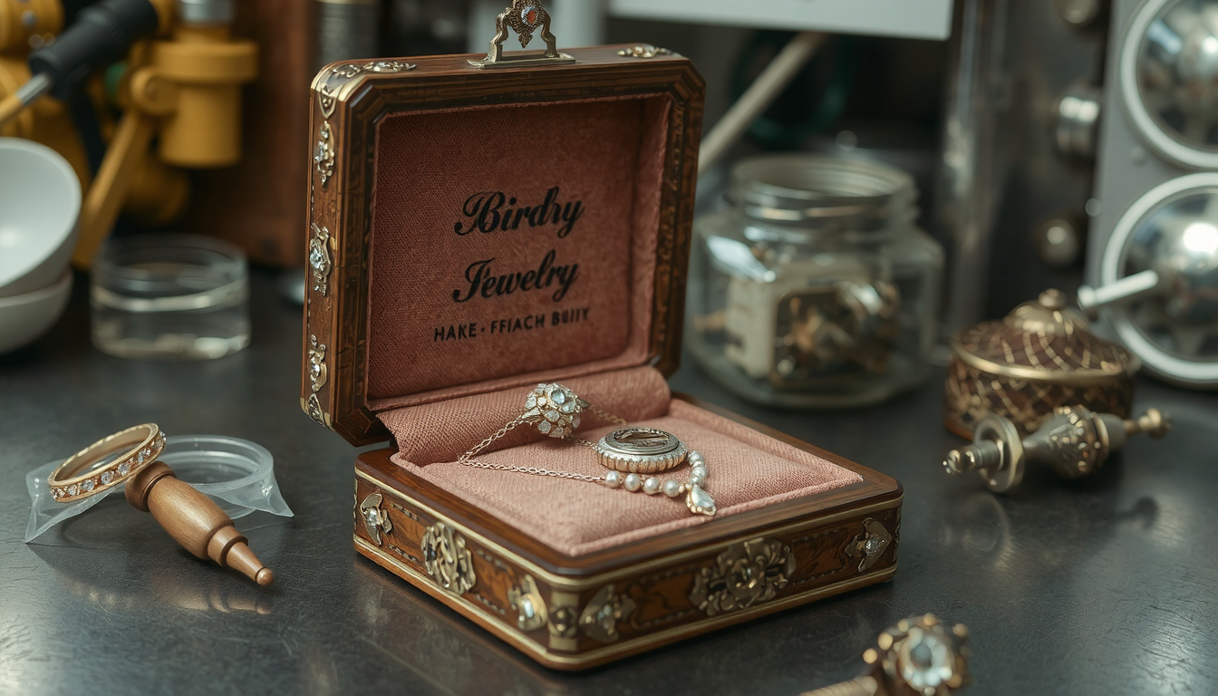 hand crafted jewelry box