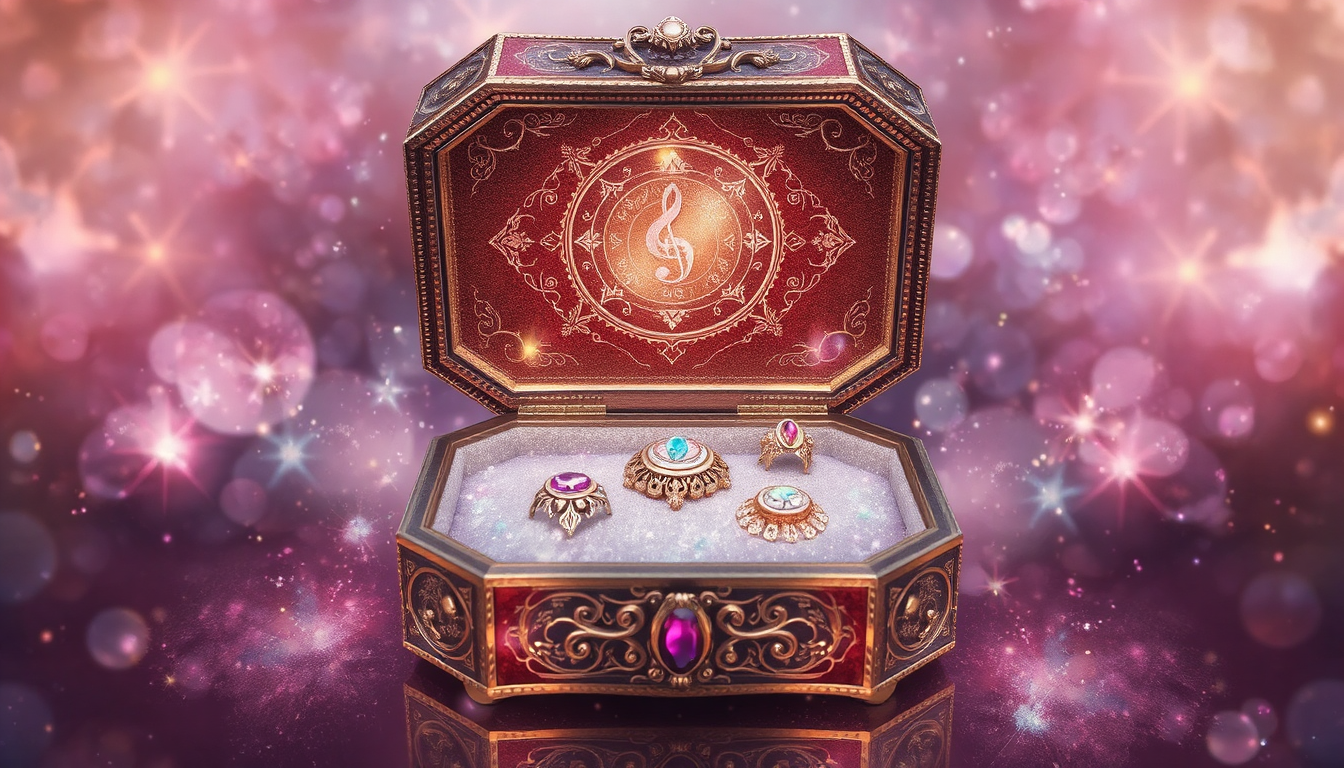jewelry box with custom music
