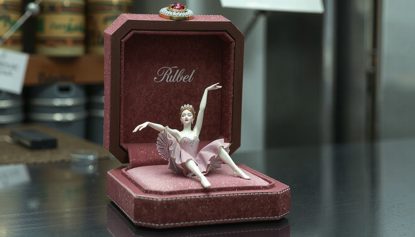ballerina jewelry box personalized