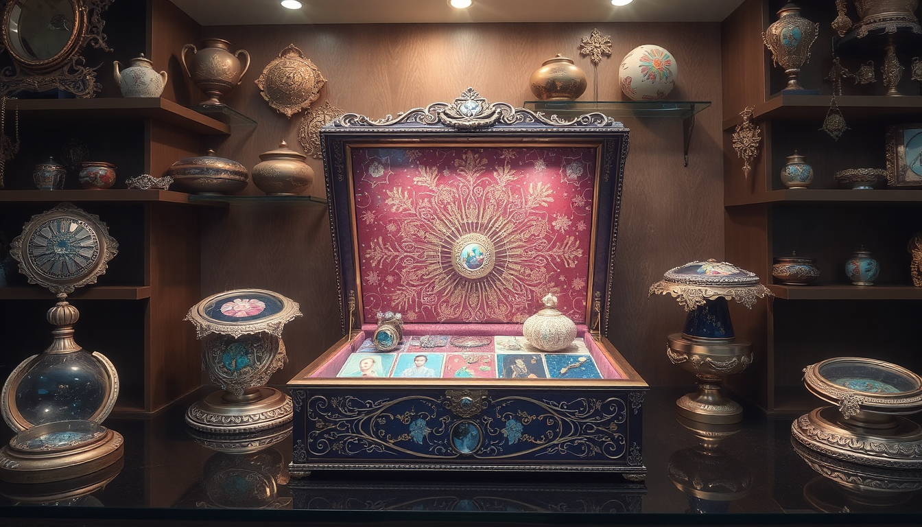 jewelry box in store