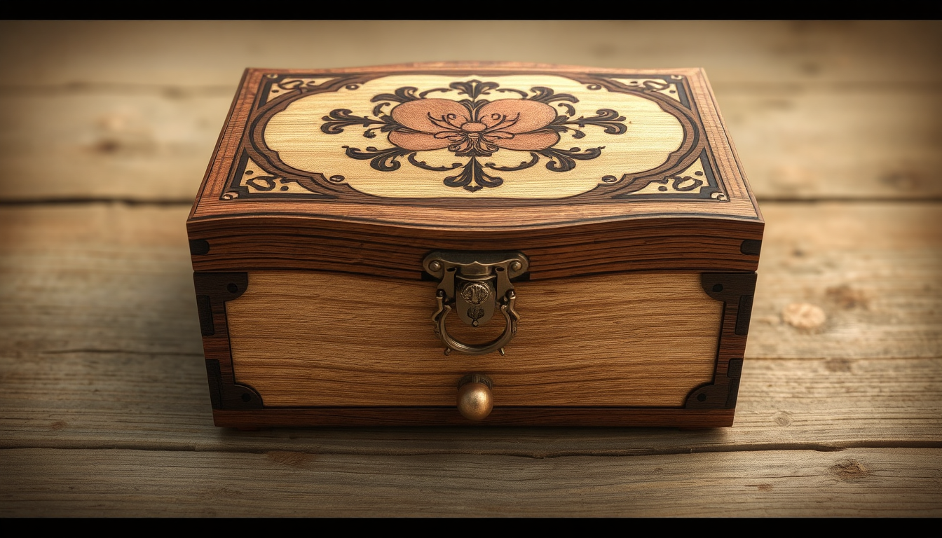 personalized wood jewelry box