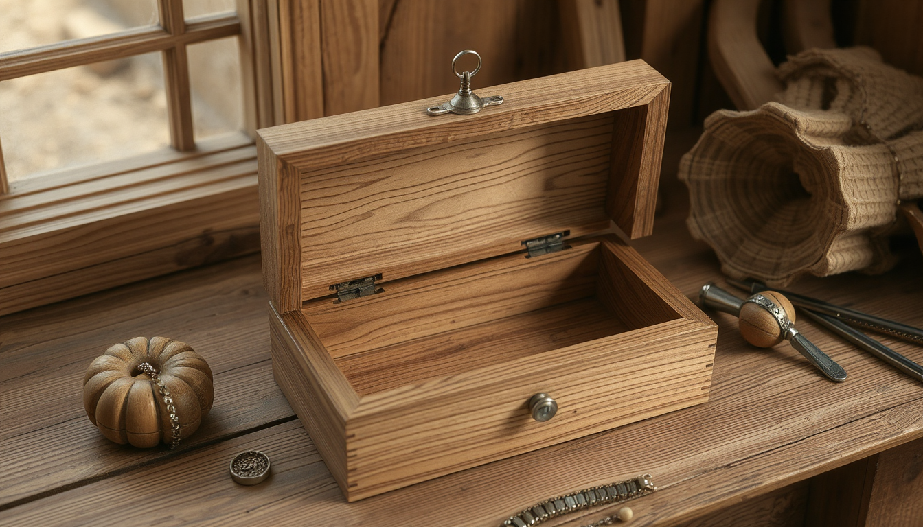 how to make a jewelry box from wood