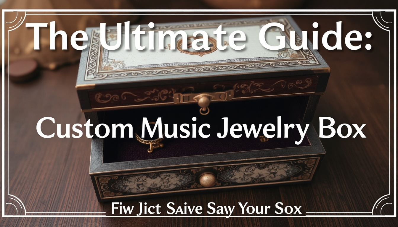 custom music jewelry box