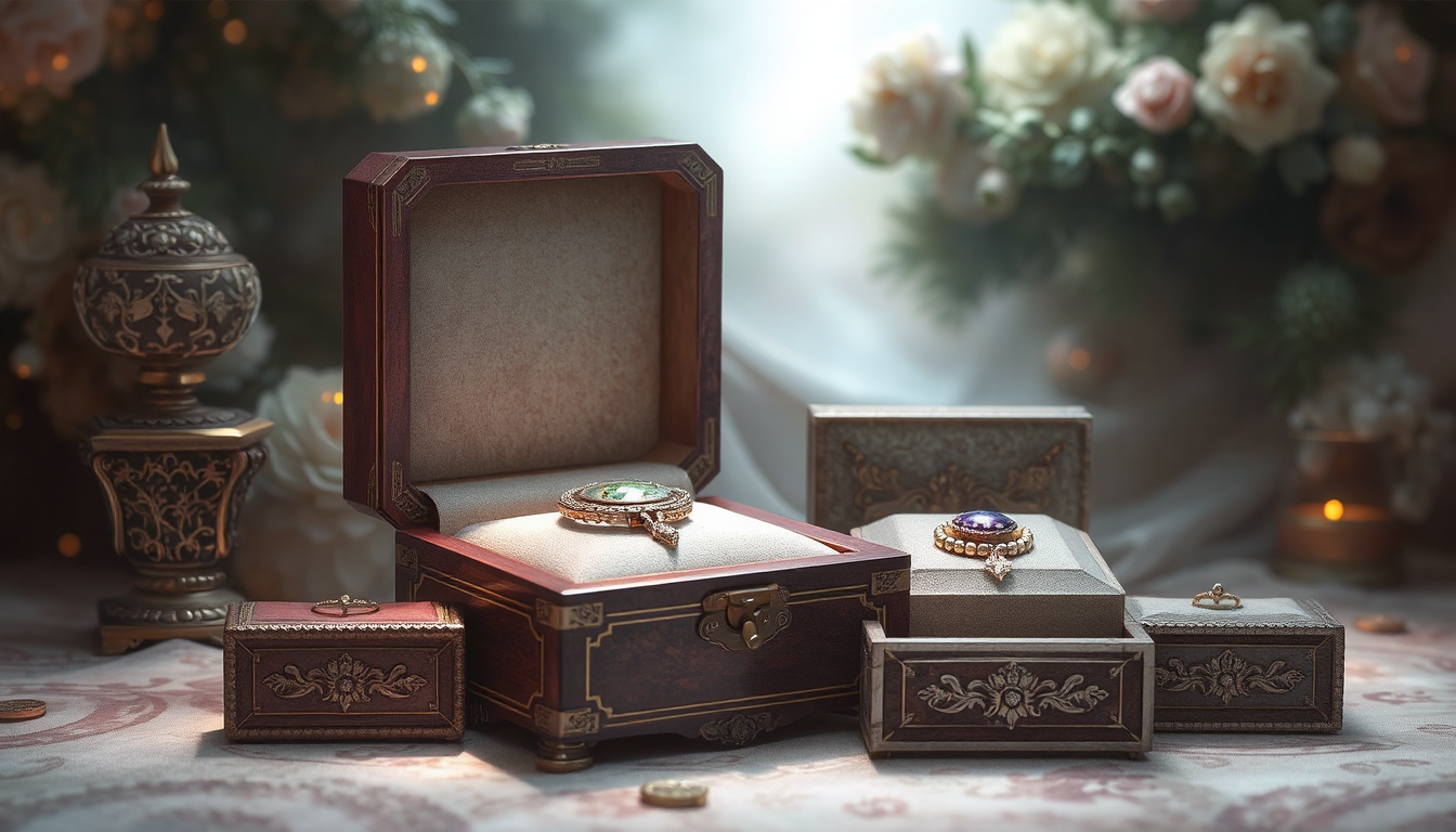 A Curated Tour of Jewelry Box Designs: Styles & Materials