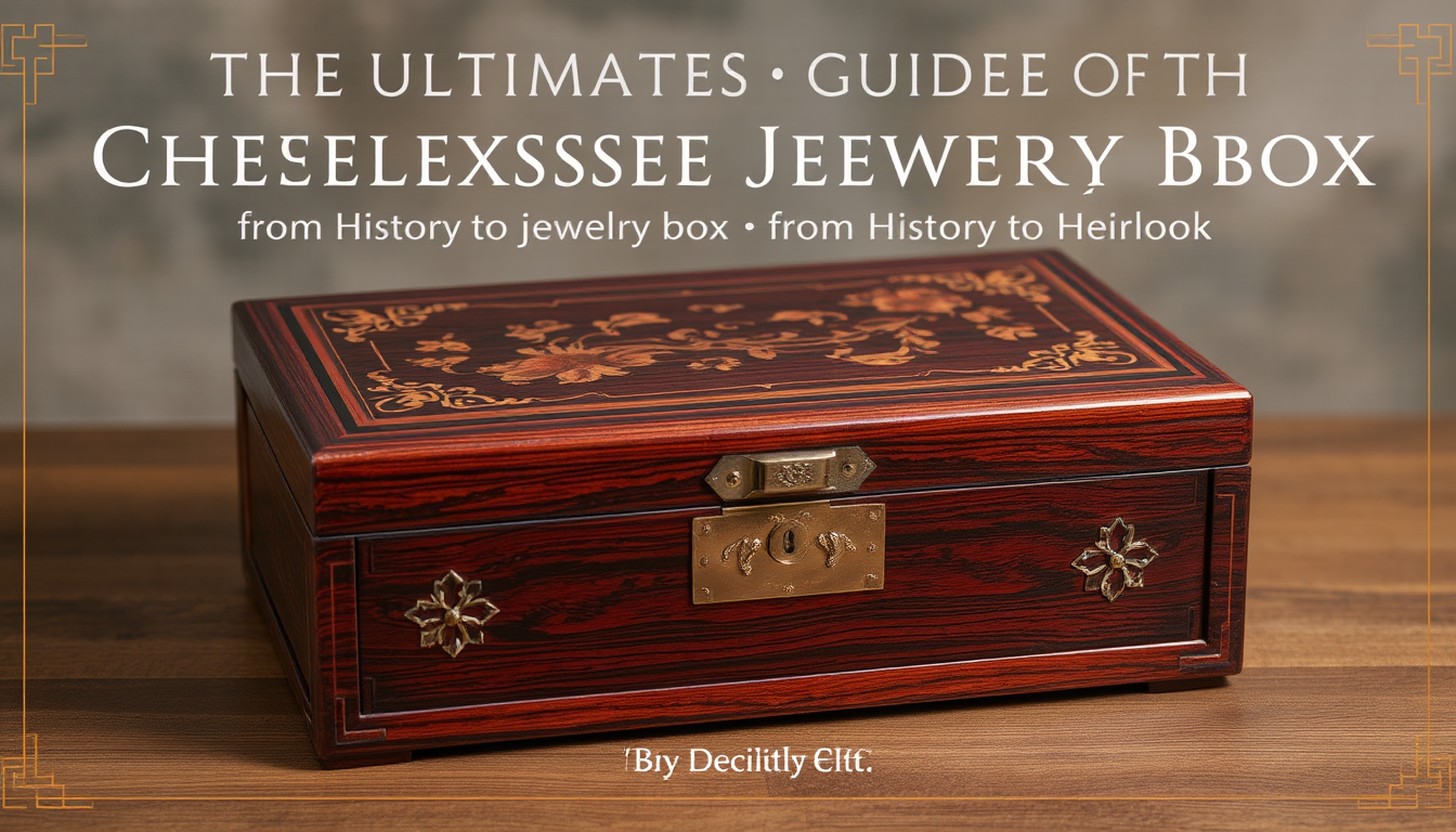 A Collector's Eye: How to Authenticate a Vintage Chinese Rosewood Jewelry Box