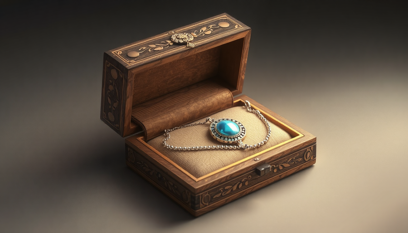 Method 3: The Classic Wooden Jewelry Box