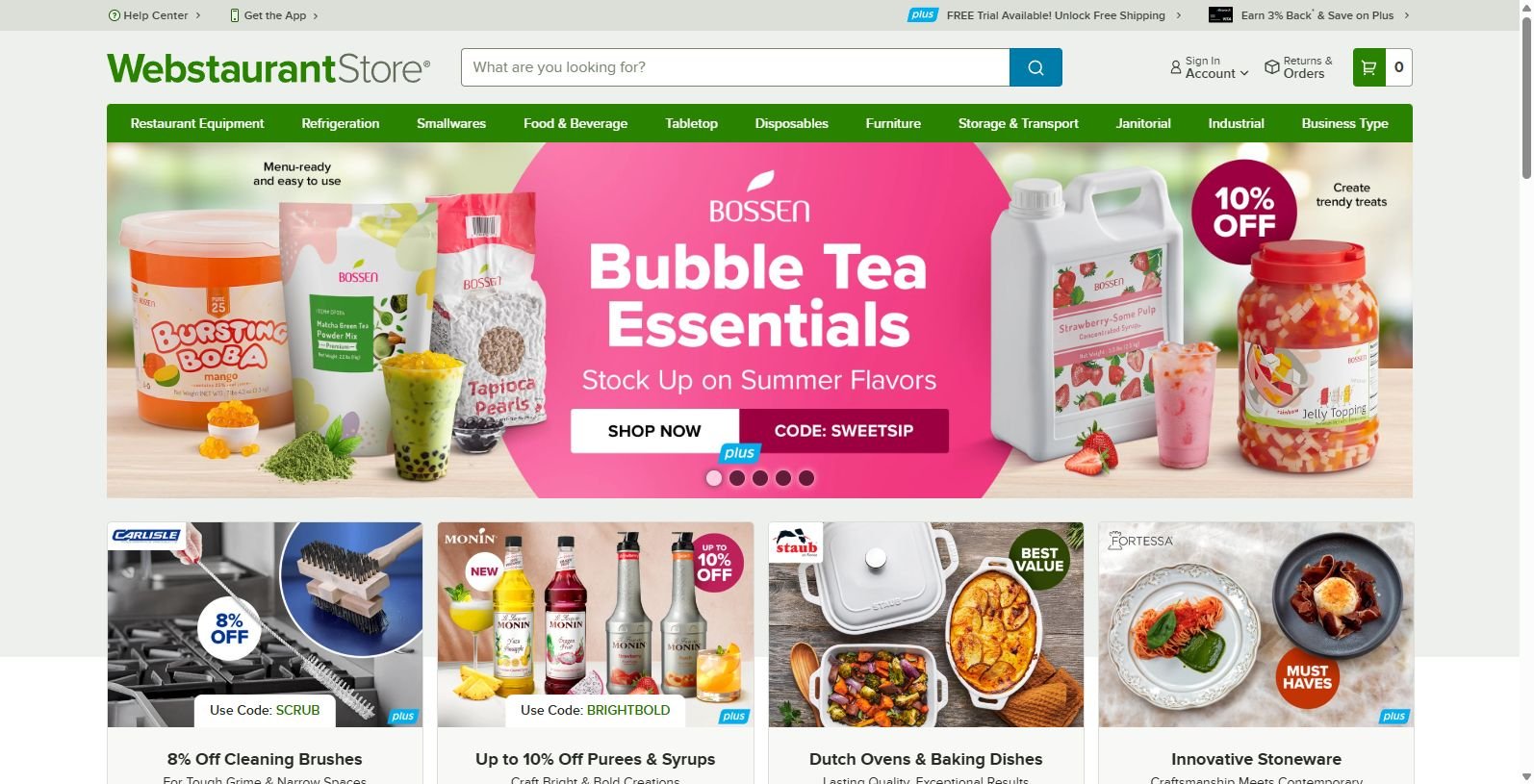 WebstaurantStore: Your Go-To for Restaurant Supplies