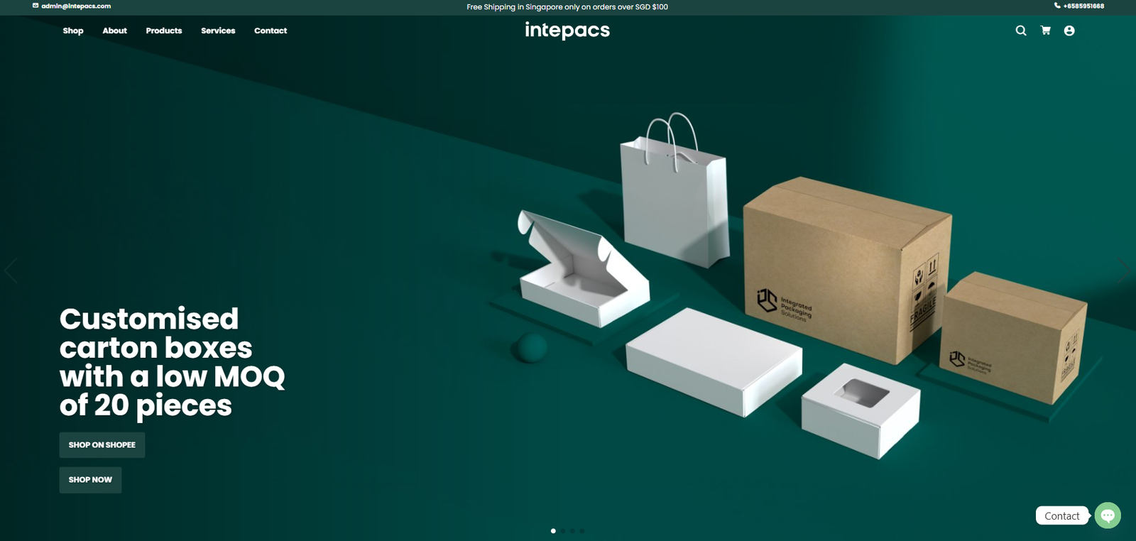 IntePacs: Leading Paper Bag Supplier Singapore