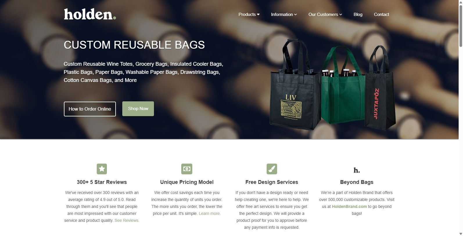 Discover Holden Bags: Your Source for Quality Reusable Bags