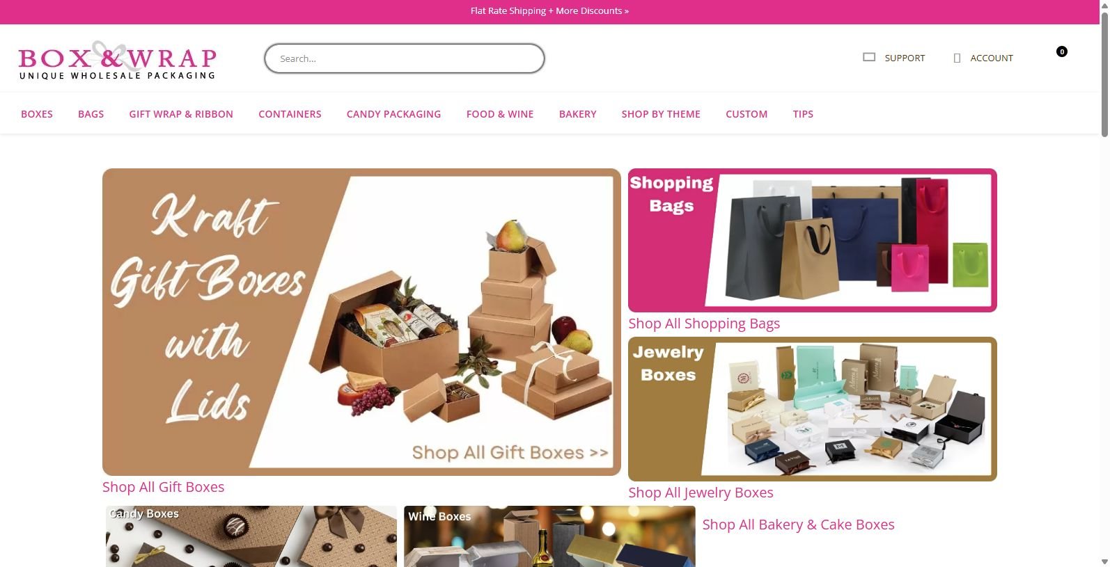 Explore Box & Wrap: Premier Wholesale Packaging Supplier