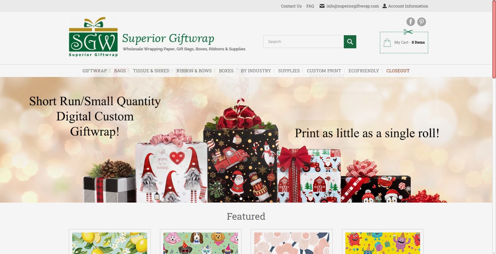 Superior Giftwrap: Wholesale Packaging Solutions