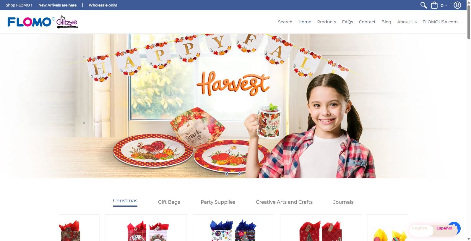 Discover FLOMOUSA.com: Wholesale Gift Paper Bags and More
