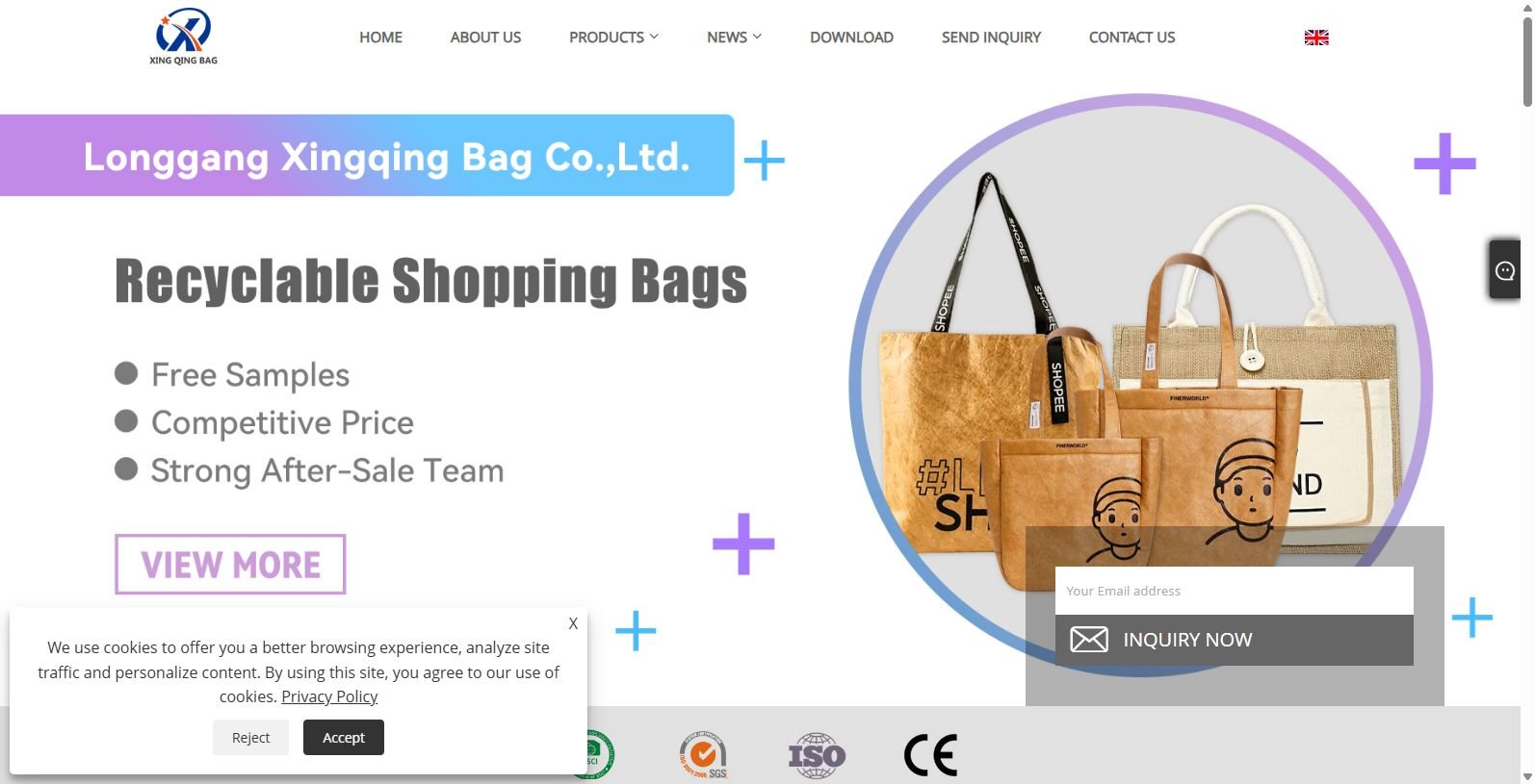 Discover Longgang Xingqing Bag Co., Ltd.