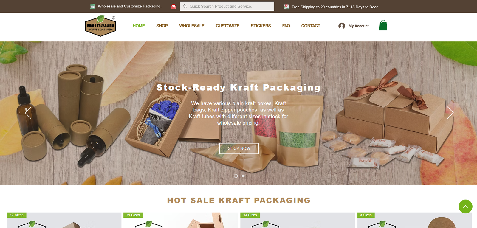 Discover Sustainable Solutions with Shanghai Kraft Packaging Store