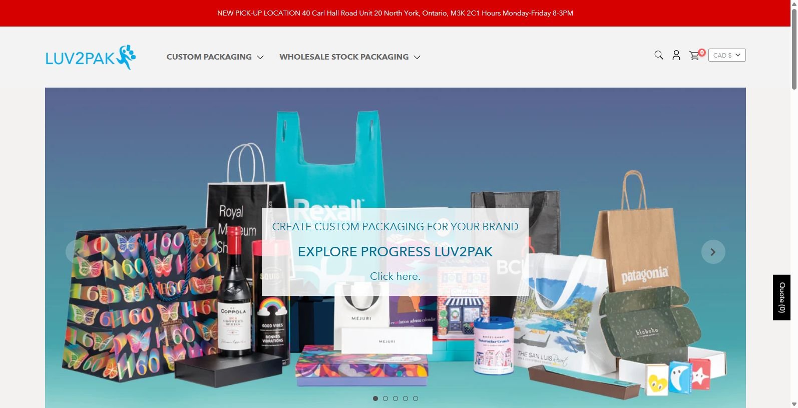 Progress Luv2Pak: Your Custom Packaging Experts in Toronto