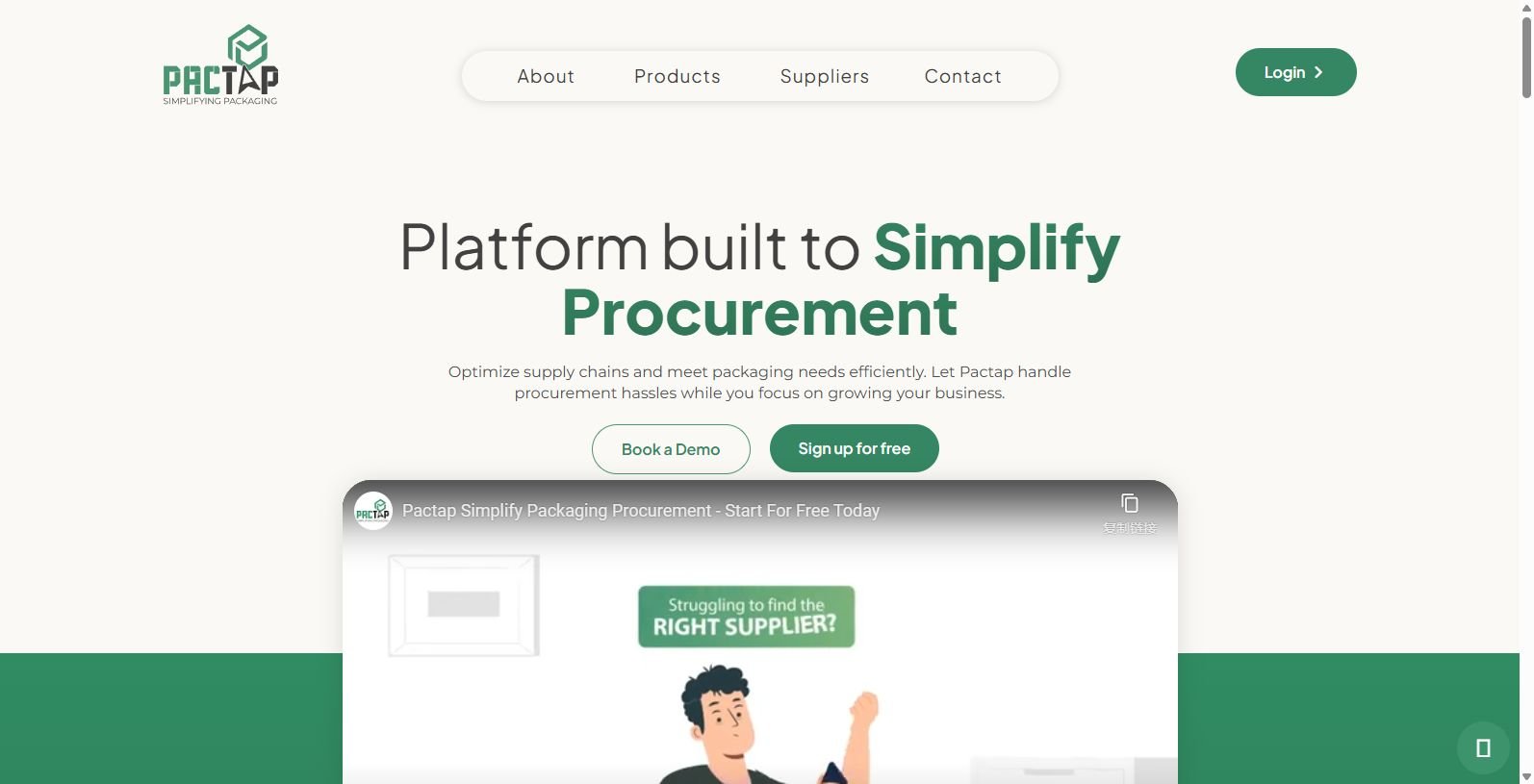 Pactap: Revolutionizing Procurement for Paper Bag Manufacturers in India