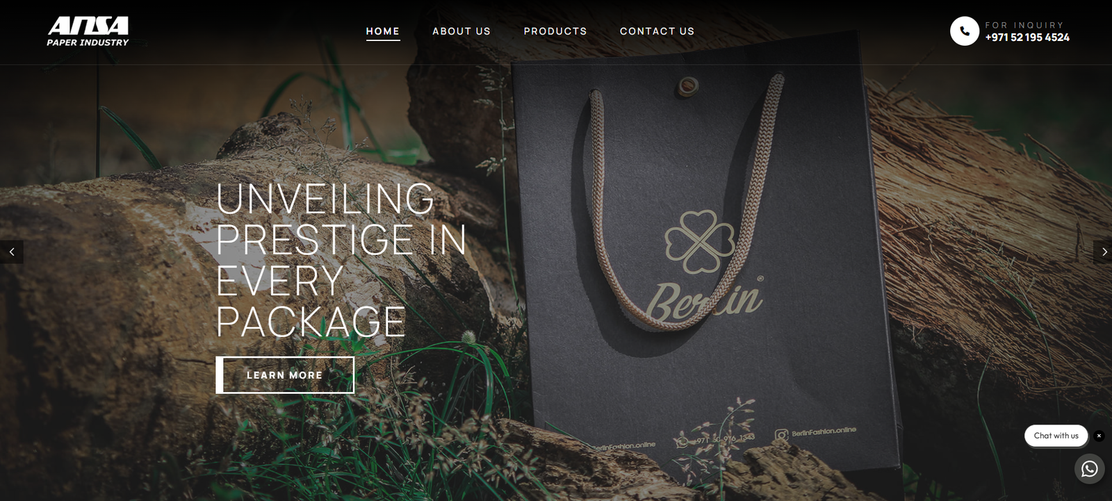 Ansa Paper Industry L.L.C. - Leading Paper Bags Wholesale in Dubai