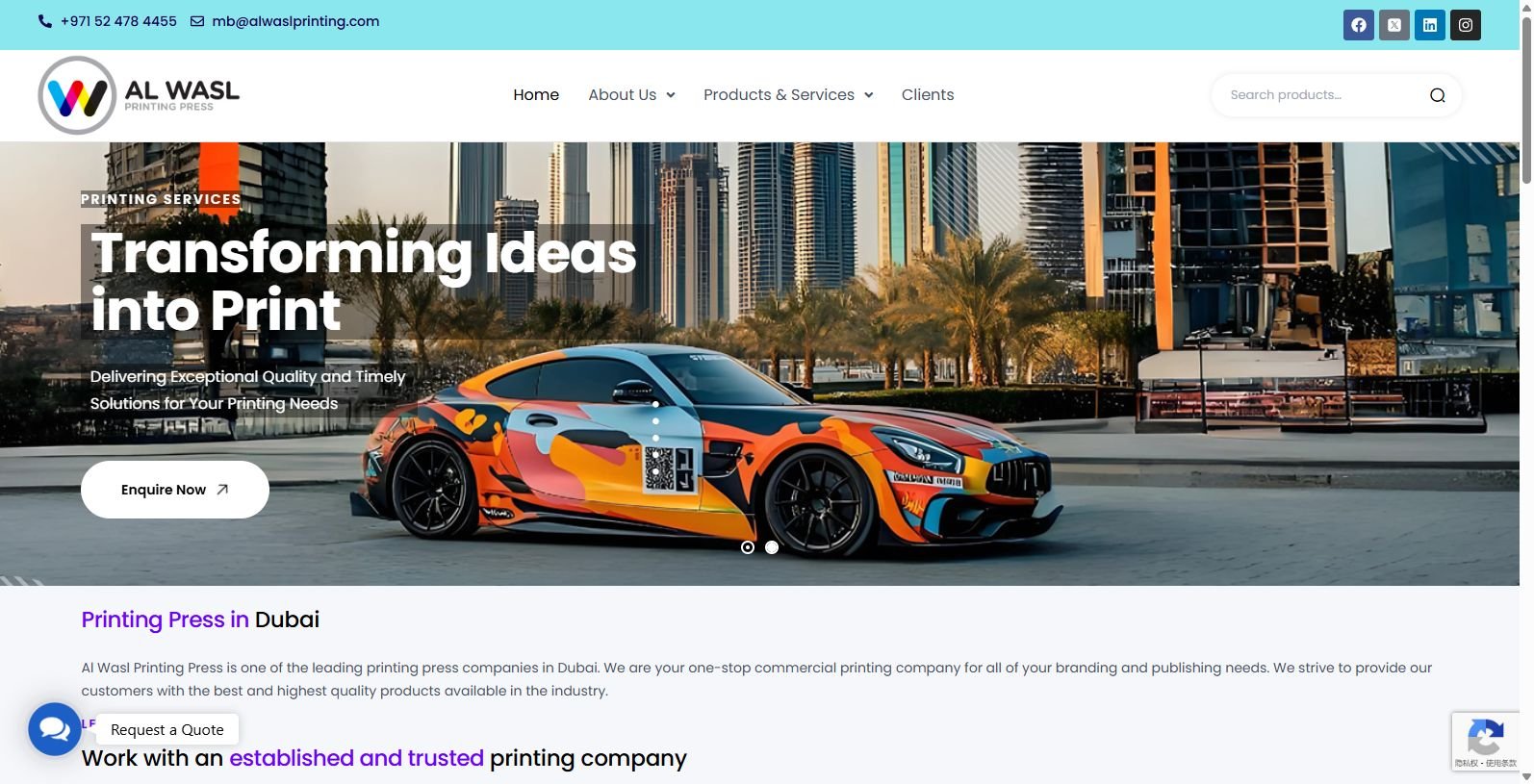 Al Wasl Printing: Your Source for Quality Print Solutions