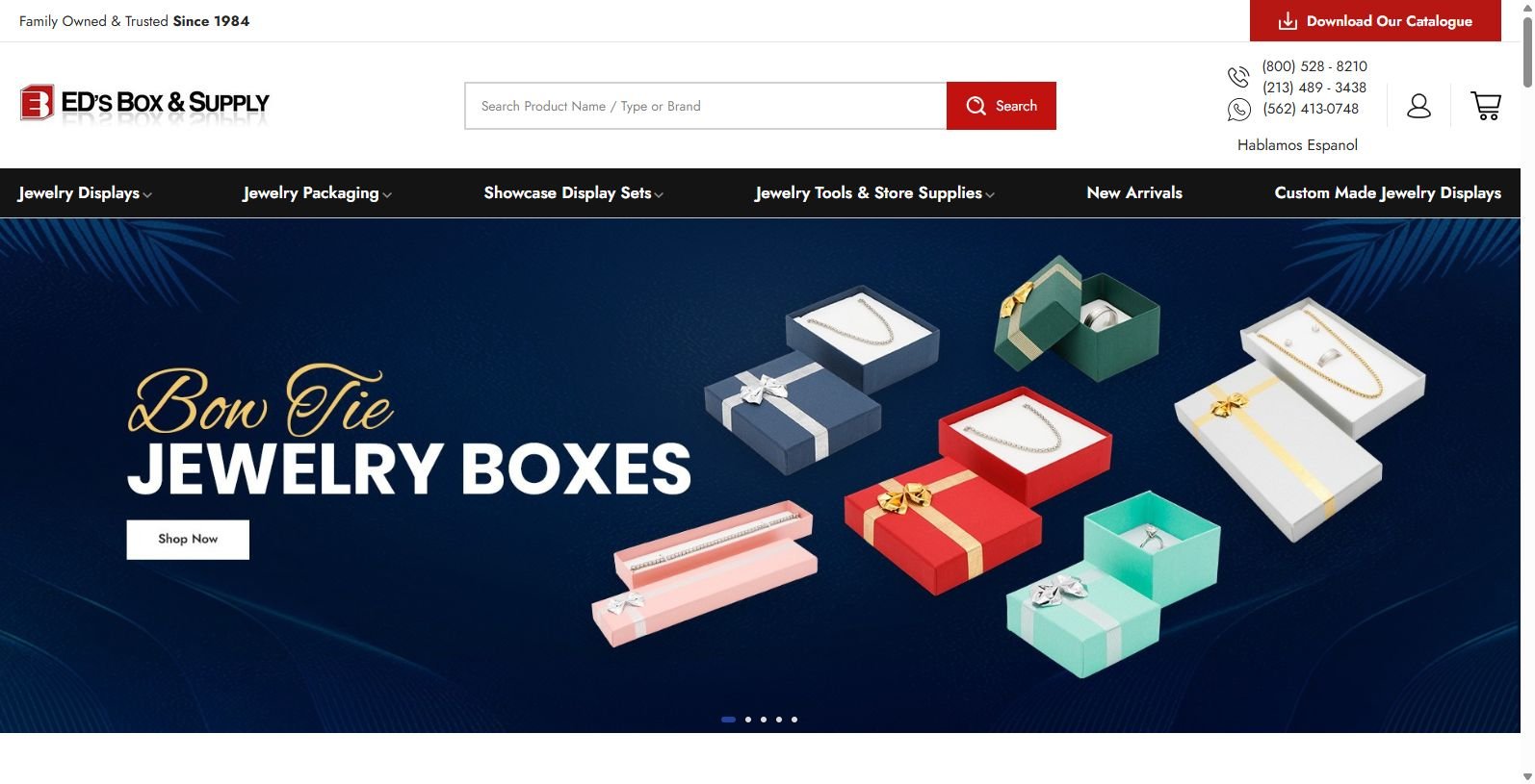 Ed's Box & Supply Inc. - Your Premier Source for Jewelry Displays