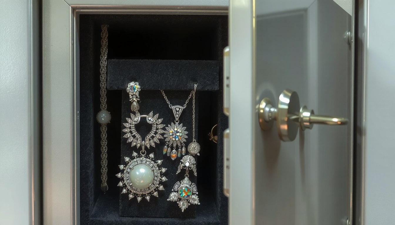 how to store jewelry in safe deposit box