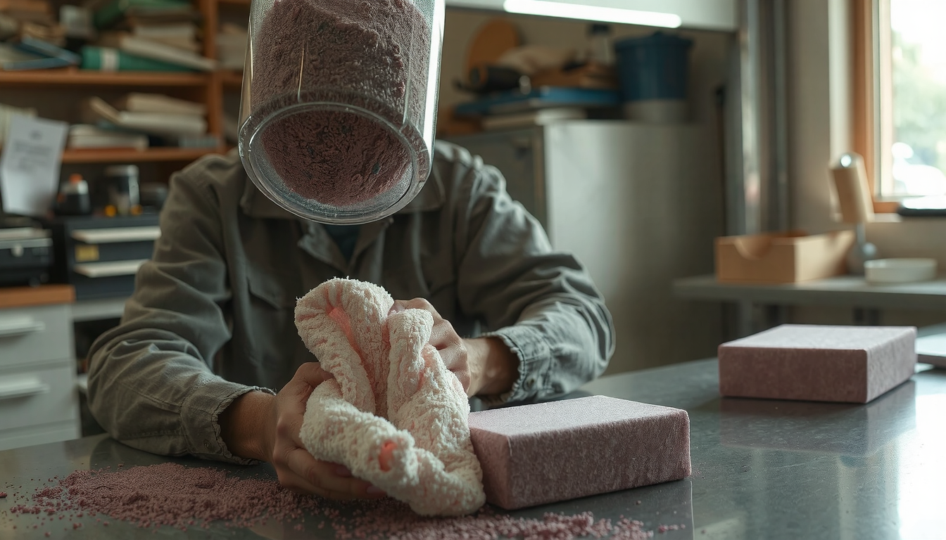 how to clean jewelry box felt