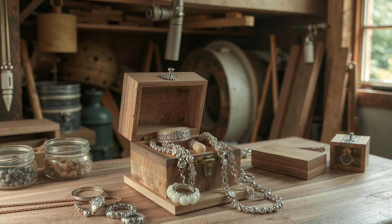 how to make a jewelry box from wood