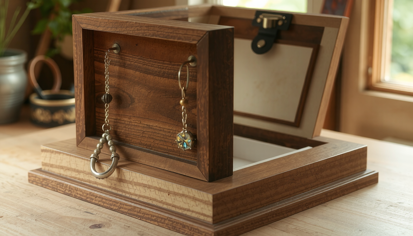 Steps to Follow: How to Build a Wooden Jewelry Box