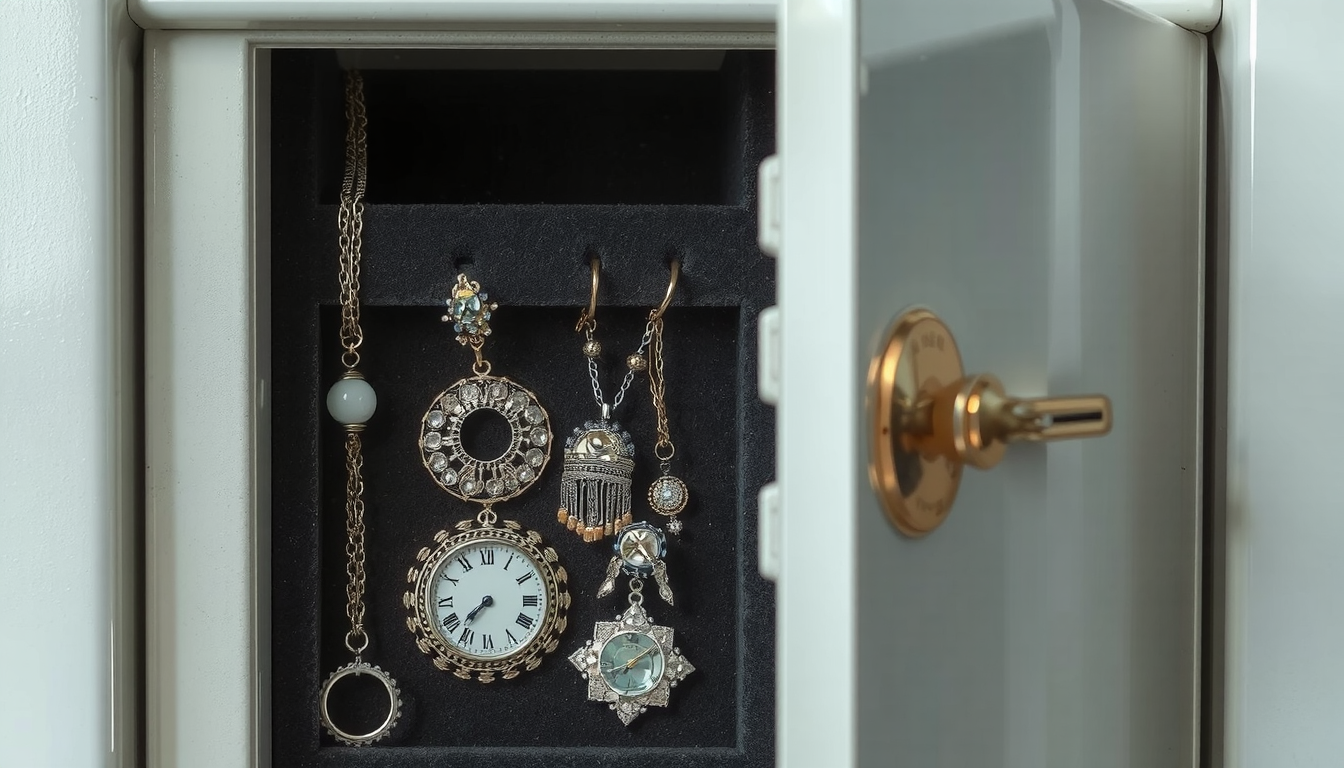 how to store jewelry in a safe deposit box