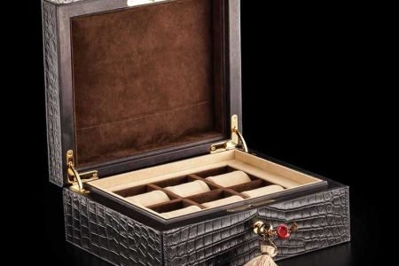 The Luxurious Genuine Leather Watch Box The Luxurious Genuine Leather Watch Box